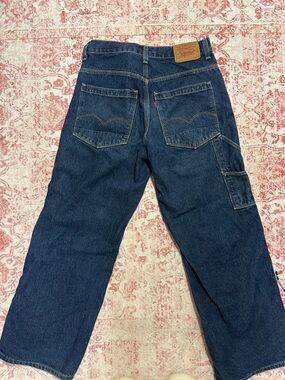 Levi's Relaxed Fit Dark Blue Carpenter Jeans